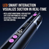 HK-V6 Cordless Handheld Vacuum 15000Pa Strong Suction, Green Dust Detection LED Display, Lightweight V1232-CZXCQ-001