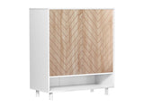 Artiss Shoe Rack Cabinet 24 Pairs 6-tier White FUR-S-SHOE-01-WHWD-AB