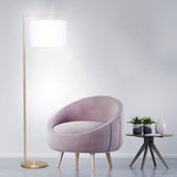 Sarantino 90-Degree Modern Arc Floor Lamp LMP-MLM-50430