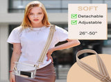 Clear Purse for Women - Stadium Approved Clear Bag for Events with Zipper, Crossbody Bag for V1258-DP02-F-341