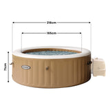 Intex PureSpa Bubble Massage Inflatable Hot Tub - 6-Person 28428AN
