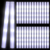 24 Pcs LED Foam Stick Battery Powered Light up Glow in the Dark Foam Light Sticks 18 inch Glow Wands V1369-AZ3-W-16345