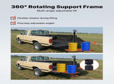 Hitch Deer Hoist with Lifting System Platform, 300 lbs Load Capacity, Game Hoist Winch Lift with V952-PTSLSHL300LBWVV3H001V0