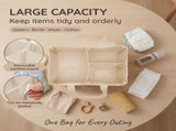 2Pcs Diaper Caddy Organizer with Inner Compartment Organization Sturdy Comfortable Carry Design for V1366-AZ2-W-15005