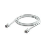Ubiquiti UniFi Premium Patch Cable Outdoor, 5M, White, Ultra-thin, Rugged, Shielded Patch, Designed V1202-V2-NHU-U-C-P-O-C6A-5M-W