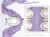 8 Pack Lilac Purple Cheesecloth Table 10Ft Easter Spring Lavender Gauze Cheese Cloth Table V1258-DP02-WO-695