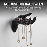 3Pcs Wall Mounted Creepy Hand Decoration, Indoor Halloween Decor, Resin Spooky Wall Mount for V1366-AZ2-W-15308
