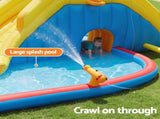 Keezi Inflatable Kids Pool Water Slide Splash Castle Football 622cmx542cm IOT-PARK-2750