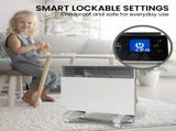 Noirot Spot Plus 1500W Electric Panel Heater, Wi-Fi Smart Timer, Silent Convection 7358-5TPRO