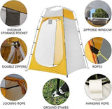 Pop-up Tent Changing Room Foldable Outdoor Camping Shelter with Inner Pocket, 120x120x190 cm, Green V1188-MS-325-0985