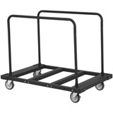 Drywall Cart, 1800 LBS Panel Dolly Cart with 45.28" x 29.13" Deck and 5" Swivel Wheels, Heavy-Duty V952-BLTCSGS00000FF996V0