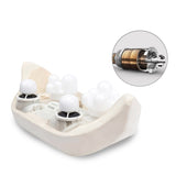 SOGA 2X Electric Kneading Back Neck Shoulder Massage Arm Body Massager Blue/White MASSAGER580ABLU-WHT