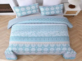 Peaceful Quilted coverlet and pillowcovers set Relax and Unwind - Queen size V745-MAC080468Q13U