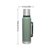 JWDX Glass and Bottle Clearance, Stainless Vacuum Insulated Travel Jug Large Capacity Outdoor V1189-LWWAL-20260325-01985
