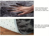 1 piece 200 * 160cm, soft plush carpet, non-slip plush fluffy carpet, tie-dye living room carpet, V1102-HEDT-001