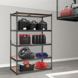 VEVOR Storage Shelving Unit, 5-Tier Adjustable, 907 kg Capacity, Heavy Duty Garage Shelves Metal V952-SXHJC24DX48WXEASCV0