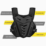 Motocross Body Armor Motorcycle Jacket Motocross Moto Vest Back Chest Protector Off-Road Dirt Bike V1370-AZ4-07781