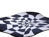 Carpet Comfortable Soft Color Blocking Bedside Creative Irregular Rug for Bedroom Living Room V1294-YM0703-3117230078113