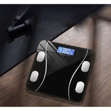 Smart Bathroom Scale with Body Analysis, Black V1237-ZY-506-0017