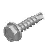Matelec Roof Screw 12G Hex Galvanised 200 Pack HXD-G12M20/G V1202-V1-MTLHXD-G12M20-G