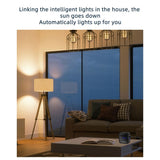 Light Detector Humidity Tuya Intelligent Light Detector Temperature & Humidity Sensor with LED V1366-AZ2-W-19158
