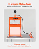 VEVOR 10 T Hydraulic Shop Press Hydraulic Press with Press Plate for Bending V952-YYYBSQCJYLJTRQRXFV0