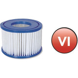 Lay-Z-Spa Filter Cartridge VI for all Lay-Z-Spa models - 6 x Double Pack V1237-ZY-203-2084