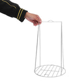 Stainless Steel Plated Chicken Roaster Stand for Oven and BBQ, and Stable Cooking Rack V1366-AZ2-W-20462