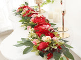 2PCS Set Artificial Wedding Arch Flowers Kit Flower Swag Wedding Arch Decor V1294-YM0523-220427XY01-6