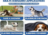 2 Pieces, Microfiber Dog Towel, Dog towels, Microfiber towel, Pet towel, for Daily Pet Care and Home V1189-LC-DG-00190