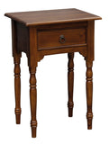 Milly Turn Leg 1 Drawer Side Table V199-T83M
