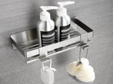 Stainless Steel Shower Rack - No Drilling Required - Wall Rack - Shower Rack - Shower Rack V1188-MS101-02466-1