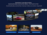 4K2.5K Dual Dash Cam with WiFi GPS ADAS, Front and Rear Car Camera Recorder with 32GB Card V462-TA-118-01