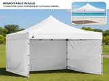 Wallaroo 3x3 PopUp White Gazebo Marquee Outdoor Tent GAZ-POP-3X3-WH