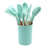 12pcs Nylon Cooking Utensil Set BPA Free Heat Resistant Prevents Stick Utensil Set for V1294-YM0626-3118220313311