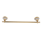Towel Bar European Style Single Rod Hanging Bath Towel Holder Copper Towel Rack for Bathroom Toilets V1294-YM0706-3112230063912