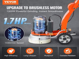 Electric Concrete Floor Grinder 10" Walk-Behind Grinder 3.0HP Concrete Floor Polisher, 2200W V952-HNTSGJJS1300C00IVV3