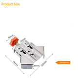 2pcs Stainless Steel Right Corner Clamp,90 Degree Right Angle Clamp for Woodworking,Right Angle Clip V1192-AZ-W-2879