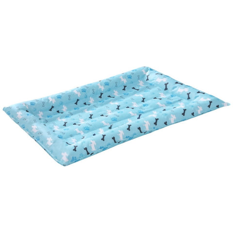 i.Pet Pet Cooling Mat Gel Dog Cat Self-cool Puppy Pad Large Bed Summer Blue PET-COOL-SIDE-100-BL