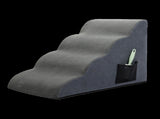 Pawz 4 Steps Pet Stairs Dog Ramp High Density Foam Grey PT1284-4