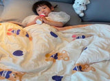 Summer Quilt Single Cartoon Child Cartoon Silk Feather Cotton Blanket Soft Lightweight Coverlet V1294-YM0716-3117220133411
