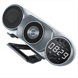 Wireless Charging Bluetooth Speaker FM Radio TF AUX USB Hands-Free Alarm Clock Decoration Ambient V1369-AZ3-W-11319