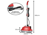 Hauskeeper 5 in 1 Electric 240V Floor Polisher with 6M Power Cable Timber Hard Waxer Buffer Cle FLOORWAX