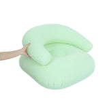 Foldable Inflatable Recliner Chair for Adults Lightweight and Portable in Light Green V1369-AZ3-W-23499