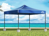 Instahut Gazebo Pop Up 3x3m w/Base Podx4 Marquee Folding Outdoor Wedding Camping Tent Shade Canopy GAZEBO-T-3X3-F-BU-BASE