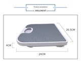 Dark Gray Classic Mechanical Bathroom Scale - Battery-Free Analog Body Weight Scale with Non-Slip V888-ELOSUNG34201