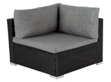 Outdoor Modular Lounge Sofa Bondi-Black V264-OTF-507S-BLK