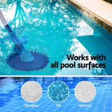 Aquabuddy Pool Cleaner Automatic Vacuum Swimming Pool Floor Climb Wall 10M PO-CL-P1808-DIA