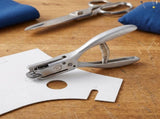 2-in-1 Sewing Pattern Notcher with Metal Punch Pliers for Precise Fabric and Paper Crafting V1369-AZ3-W-12346