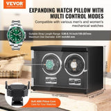 Watch Winder, Dual Watch Winder for Men's and Women's Automatic Watch, with 2 Super Quiet Japanese V952-SBZDSLH2Z0001PWIXV3